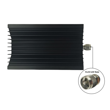 JLOAD 200 Chelegance, charge fictive de 200 watts, PL259