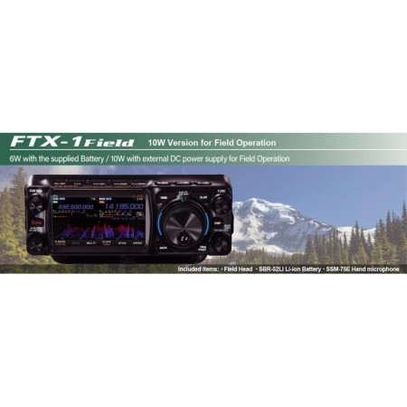 Yaesu FTX-1field Exportversion, All-Mode QRP-Transceiver HF/50/144/430MHz 10W Yaesu FTX-1field Exportversion, All-Mode QRP-Transceiver HF/50/144/430MHz 10W