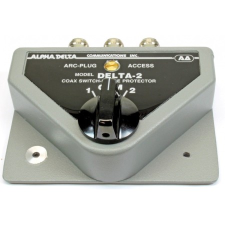 Alpha Delta DELTA-2B-PL 2-way Coaxial Switcher 1500 Watt CW Alpha Delta DELTA-2B-PL 2-way Coaxial Switcher 1500 Watt CW