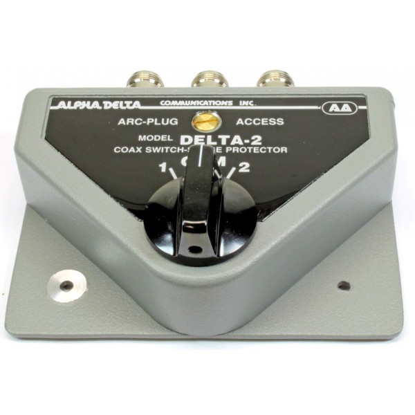 Alpha Delta DELTA-2B-PL 2-way Coaxial Switcher 1500 Watt CW