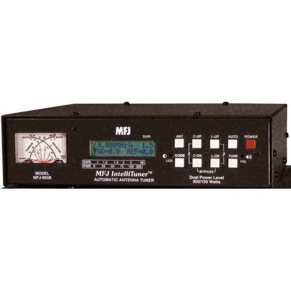 MFJ-993B Automatischer symmetrischer/unsymmetrischer Antennentuner 300 Watt
