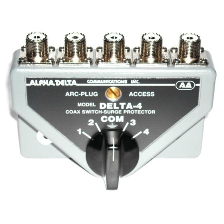 Alpha Delta DELTA-4B Commutatore Coassiale a 4 vie (1500 Watt CW)