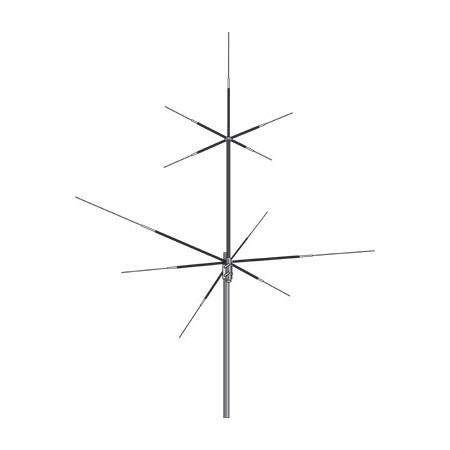 HVU-8 Antenna Verticale 3.5/7/14/21/28/50/144/430 MHZ HVU-8 Antenna Verticale 3.5/7/14/21/28/50/144/430 MHZ