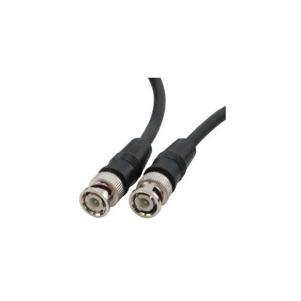 Câble à tête avec 2 BNC mâles, 5 mètres