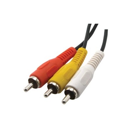 Audiokabel 3 RCA M/M-Stecker Audiokabel 3 RCA M/M-Stecker – 3 m