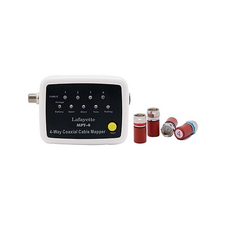 MAPPER Lafayette MPT-4 POUR CÂBLES COAXIAUX 4 VOIES MAPPER Lafayette MPT-4 POUR CÂBLES COAXIAUX 4 VOIES