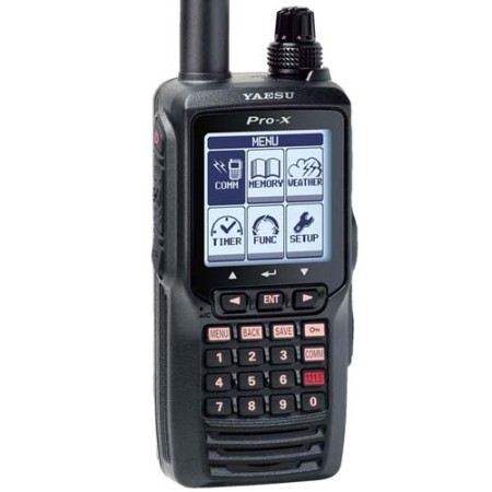 Yaesu FTA-550 AA Pro-X ricetrasmettitore aeronautico con navigazione VOR e ILS