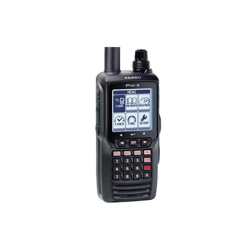 Yaesu FTA-550 AA Pro-X ricetrasmettitore aeronautico con navigazione VOR e ILS