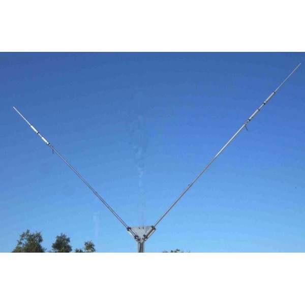 Prosistel PST-274TV Dipôle multibande piégé 12m-17m et 40m, en configuration V, omnidirectionnel