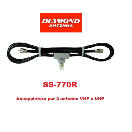 Diamond SS-770R – Koppler für 2 VHF- oder UHF-Antennen