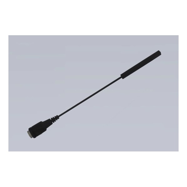 Hytera AN0435W11 Antenne UHF/GPS titane 13 cm SMA mâle 400 – 470 MHz