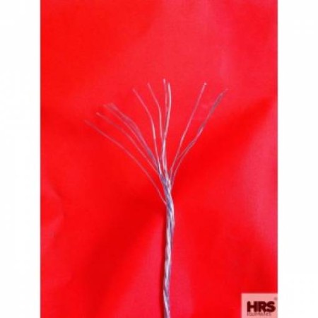 Câble tressé en aluminium pour antennes et dipôles - bobine de 50 mètres