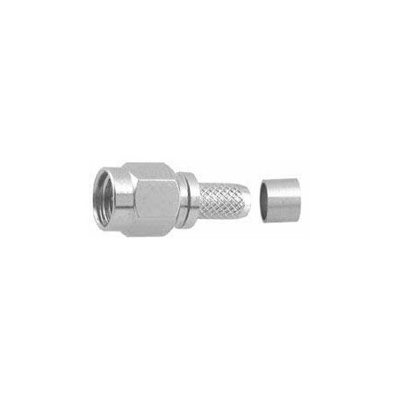 SMA male crimp connector for 5 Ø mm cables SMA male crimp connector for 5 Ø mm cables