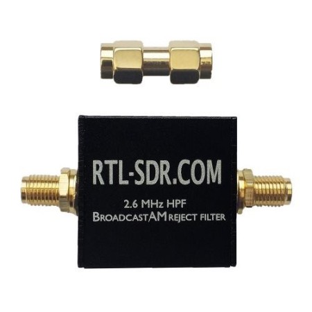 RTL-SDR Blog Broadcast AM Block High Pass Filter RTL-SDR Blog Broadcast AM Block High Pass Filter