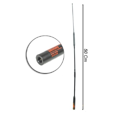 Diamond SRH-999 - Antenna Quadribanda per portatili 50 144 430 1200 MHz Diamond SRH-999 - Antenna Quadribanda per portatili 50 144 430 1200 MHz