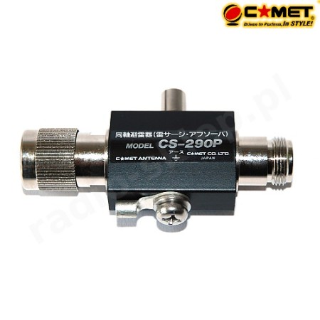 Comet CS-290P - Parasurtenseur à décharge statique 1500 MHz Puissance maximale 300 W Comet CS-290P - Parasurtenseur à décharge statique 1500 MHz Puissance maximale 300 W