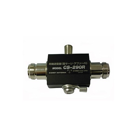 Comet CS-290R - Parasurtenseur à décharge statique 1500 MHz Puissance maximale 300 W Comet CS-290R - Parasurtenseur à décharge statique 1500 MHz Puissance maximale 300 W