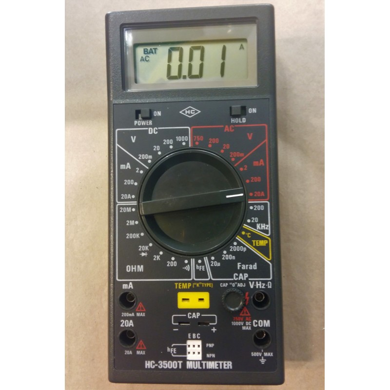 HC-3500T DIGITAL MULTI-TESTER HUNG CHANG