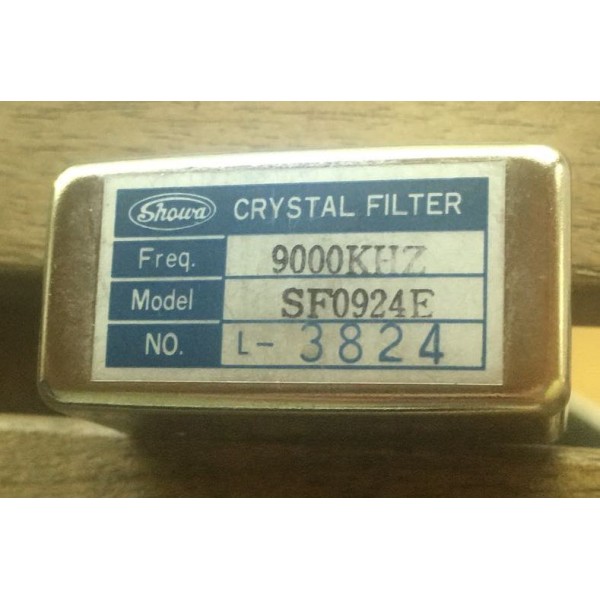 SHOWA SF0924E SSB-FILTER 2400 Hz 9000 kHz für Shimizu SS105