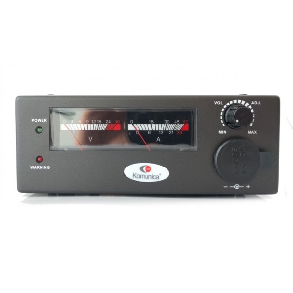 AV 5045 NF - Adjustable voltage power supply 8-15 V - 45A with noise filter