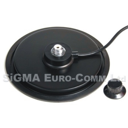 ECO ANTENNE BASE MAGNETICA 180 mm TURBO MAG MOUNT con PL Femmina SO239 e cavo