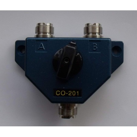 CO-201 2-WAY ANTENNA SWITCH SO-239 connectors CO-201 2-WAY ANTENNA SWITCH SO-239 connectors