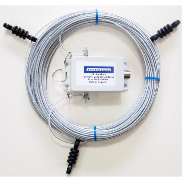 ANTENNES ECHO DELTA 40 Bandes de boucle 40, 15 et 28 mètres sans ATU