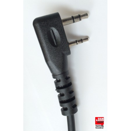 EM-3600K - Microphone de conversation/écoute pour équipement Wouxun - Kenwood - Baofeng - Polmar - Tyt - Puxing