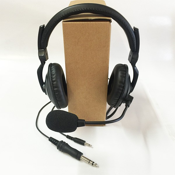 Proxel PJD-HL-PRO - Kit cuffia microfonica con pedale PTT e cavetto adattatore