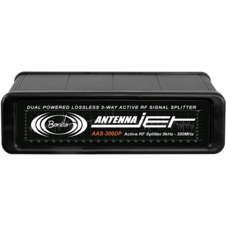 Bonito AntennaJet AAS300 - splitter attivo per antenna a 3 uscite 3 kHz-300 MHz Bonito AntennaJet AAS300 - splitter attivo per antenna a 3 uscite 3 kHz-300 MHz