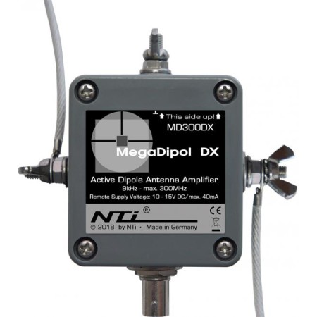 Bonito MegaDipol MD300DX - dipolo attivo 9 kHz - 300 MHz Bonito MegaDipol MD300DX - dipolo attivo 9 kHz - 300 MHz