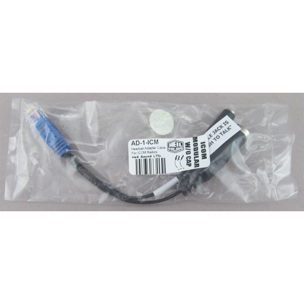 Heil Sound AD-1 ICM Cavo Adattatore Pro-Set connettore RJ45 modulare x ICOM