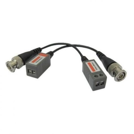 MVS-202A Balun per trasmissione segnali video analogici da BNC a cavo LAN MVS-202A Balun per trasmissione segnali video analogici da BNC a cavo LAN