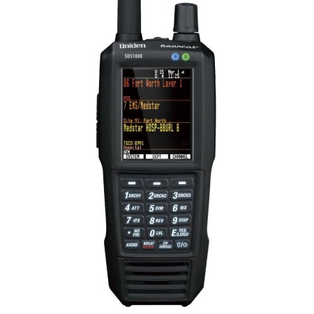 UNIDEN SDS100ED - Scanner analogico-digitale 25-1300 MHz con decodifica DMR