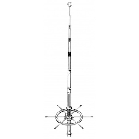 Sirio Blizzard 2700 - Antenna da base CB 5/8 ad alto guadagno Sirio Blizzard 2700 - Antenna da base CB 5/8 ad alto guadagno