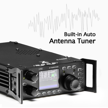 XIEGU G90 - RTX SDR QRP 0.5 - 30 MHz 20 W e accordatore automatico interno XIEGU G90 - RTX SDR QRP 0.5 - 30 MHz 20 W e accordatore automatico interno