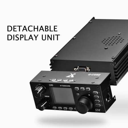 XIEGU G90 - RTX SDR QRP 0.5 - 30 MHz 20 W e accordatore automatico interno XIEGU G90 - RTX SDR QRP 0.5 - 30 MHz 20 W e accordatore automatico interno