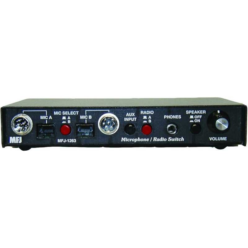 MFJ-1263 commutatore/mixer tra 2 microfoni e 2 radio