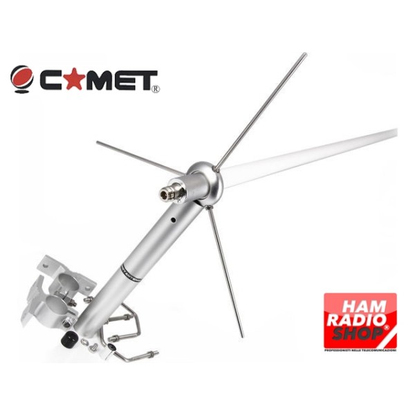 Comet GP-93N - Antenna Tribanda 144/430/1200 MHz Altezza 178 cm.