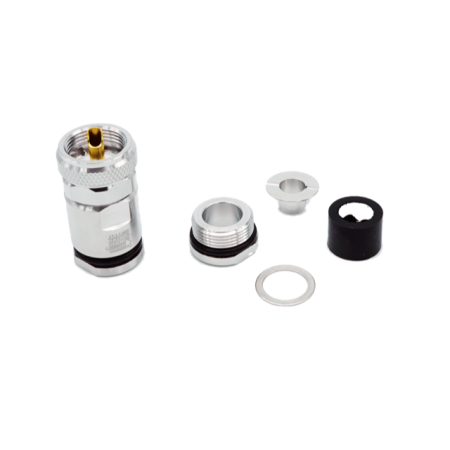 HRS PL10PRO - Connettore professionale PL maschio per cavi 10,3 mm HRS PL10PRO - Connettore professionale PL maschio per cavi 10,3 mm