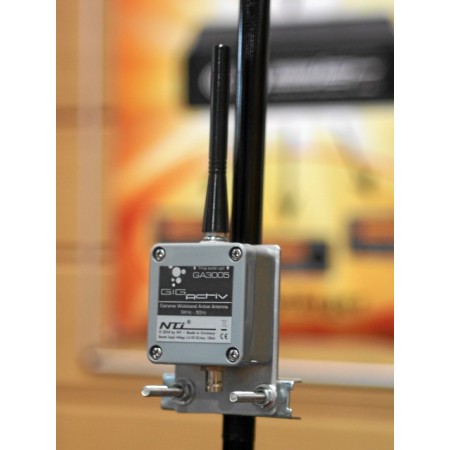 Antenna pole mounting bracket for Boni-Whip, MegActiv, GigActiv and Megaloop