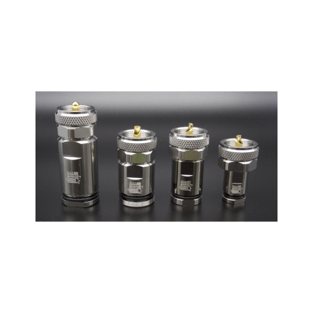 HRS PL6PRO - Connettore professionale PL maschio per cavi 6,3 mm RG-8Mini RF-240 HRS PL6PRO - Connettore professionale PL maschio per cavi 6,3 mm RG-8Mini RF-240