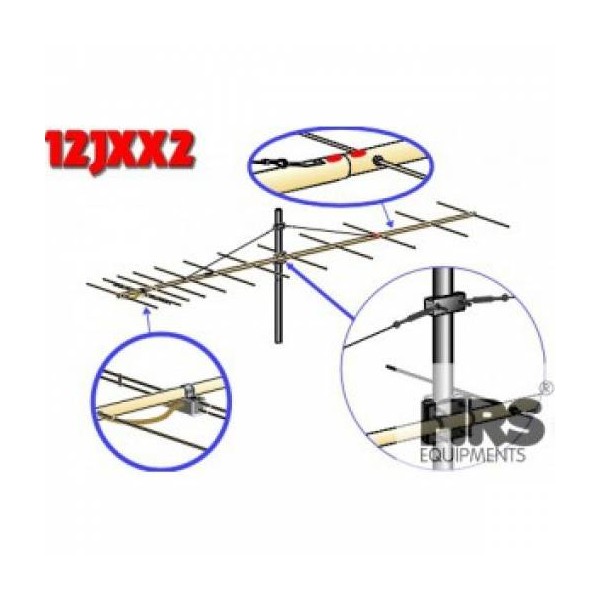 12JXX2 144MHz directive antenna
