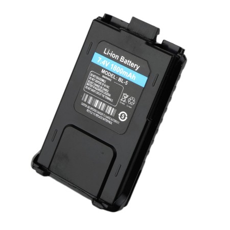 BF5 Lithium Battery 1800 mAh Replacement for Baofeng UV-5 UV-8 UV-9