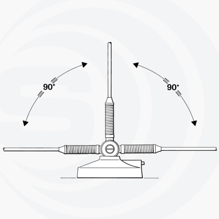 Sirio MINI MAG 27 CB-Antenne mit Magnetfuß Sirio MINI MAG 27 CB-Antenne mit Magnetfuß