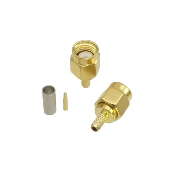 HRS SMA-316M CRIMP – Professioneller Crimpstecker für RG-316- und 3-mm-Kabel