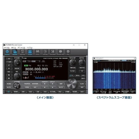 Software per il controllo remoto per IC-R8600 su Pennetta