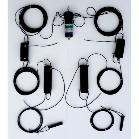 Prosistel PST-486C – Multiband-Drahtdipol 40 m (voll) 80 und 160 m beladen.