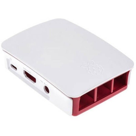 Raspberry Pi® SBC-Board-Gehäuse, geeignet für: Raspberry Pi Rot, Weiß Raspberry Pi® SBC-Board-Gehäuse, geeignet für: Raspberry Pi Rot, Weiß