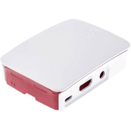 Raspberry Pi® SBC-Board-Gehäuse, geeignet für: Raspberry Pi Rot, Weiß Raspberry Pi® SBC-Board-Gehäuse, geeignet für: Raspberry Pi Rot, Weiß